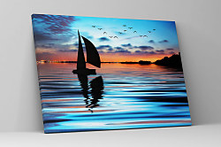 Obraz Plachetnica pri súmraku 1589